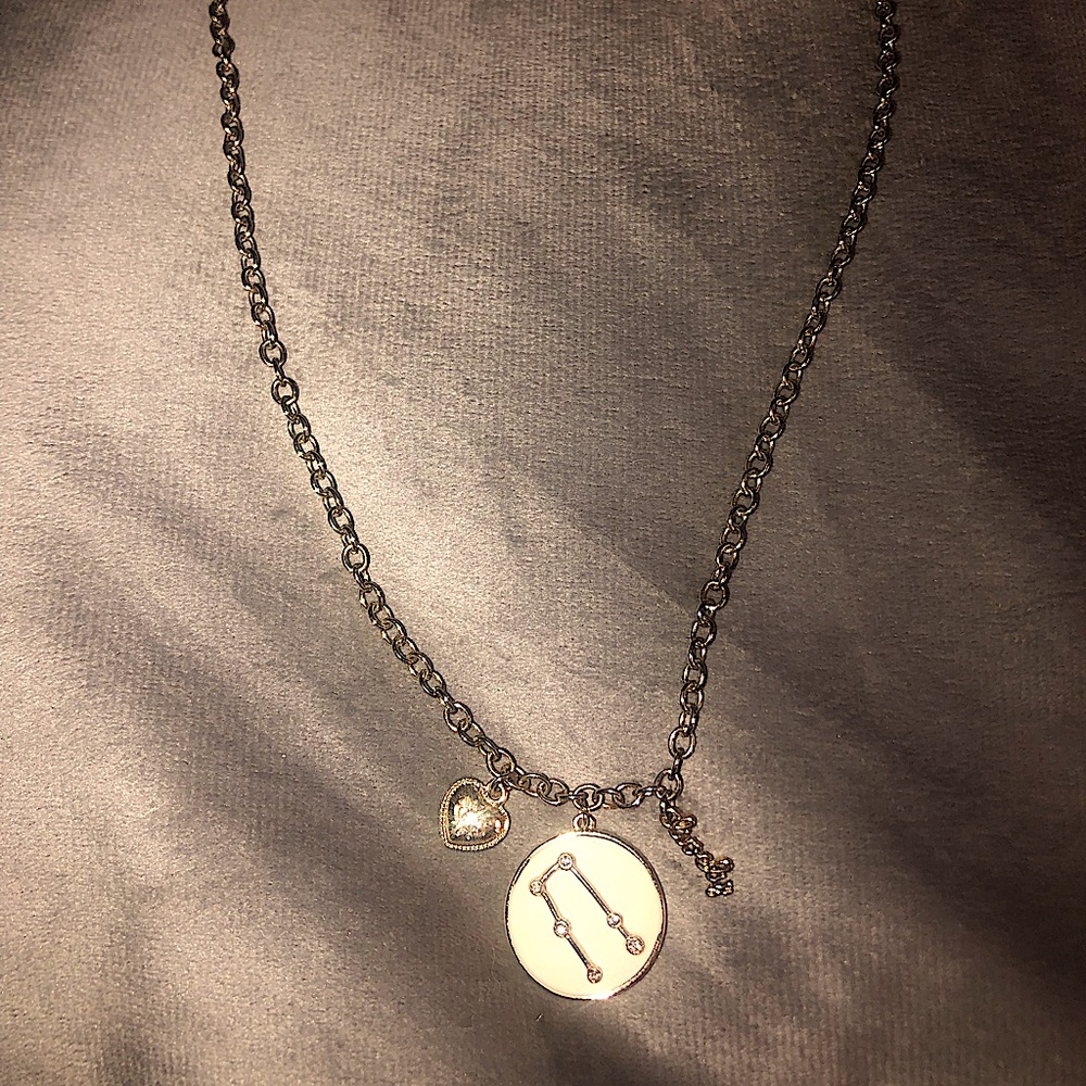 This is a GEMINI PROTECTION NECKLACE